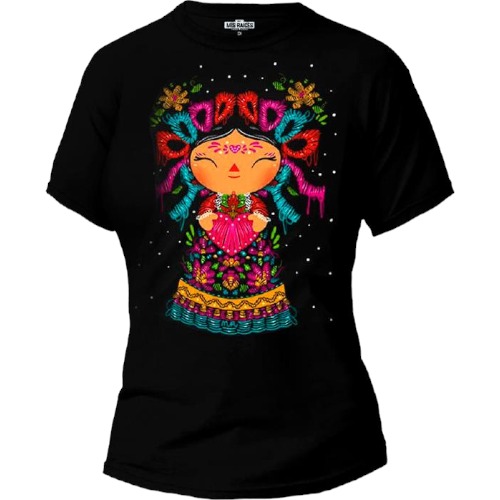 Risueña Raices Dama Negro